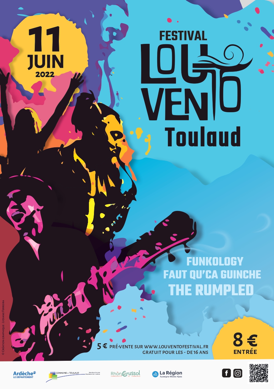 Affiche du Lou Vento Festival 2022