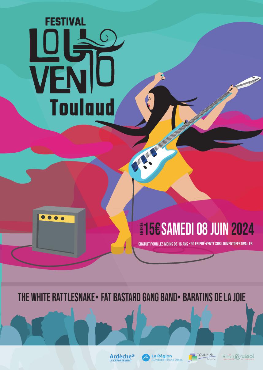 Affiche du Lou Vento Festival 2024