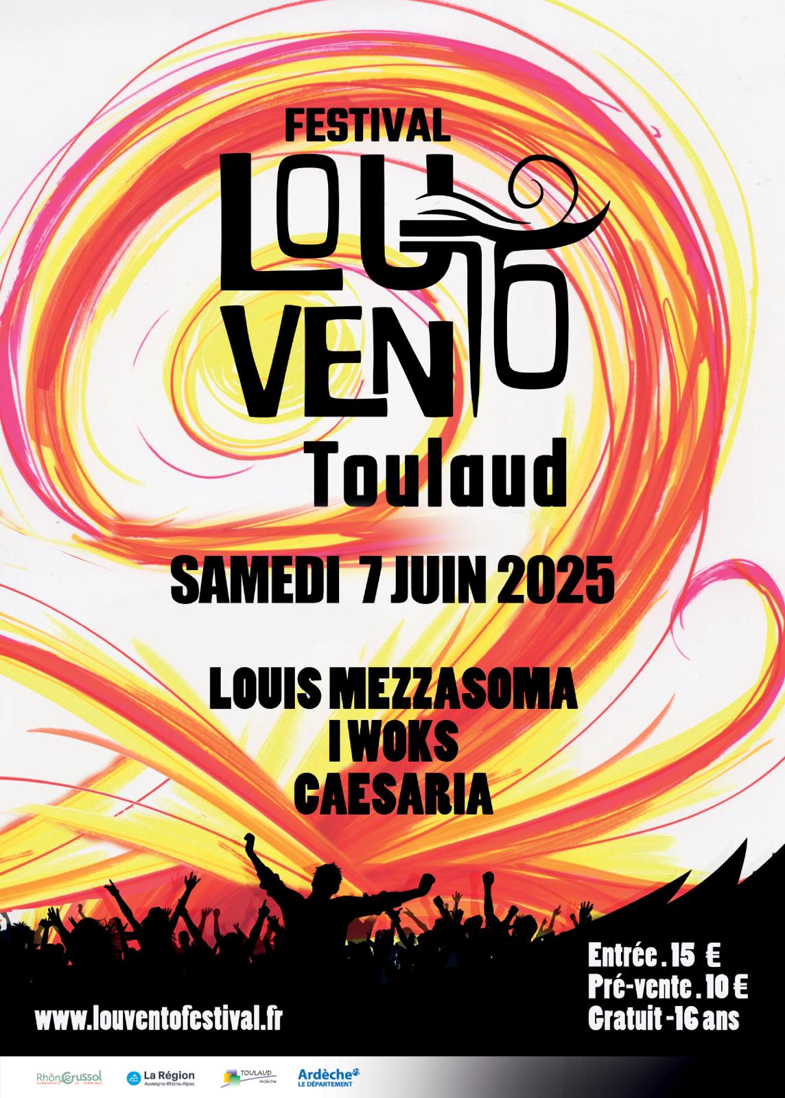 Affiche du Lou Vento Festival 2025
